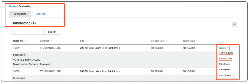 Simpro Quote Examples Sim Pro - Total Property Services